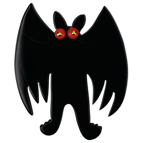 Black Chauve-Souris Brooch 