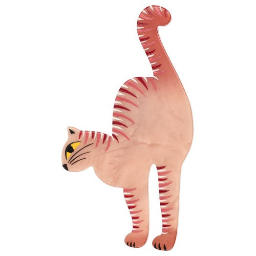 Pink Starsky Version Tabby Maxi Cat Brooch