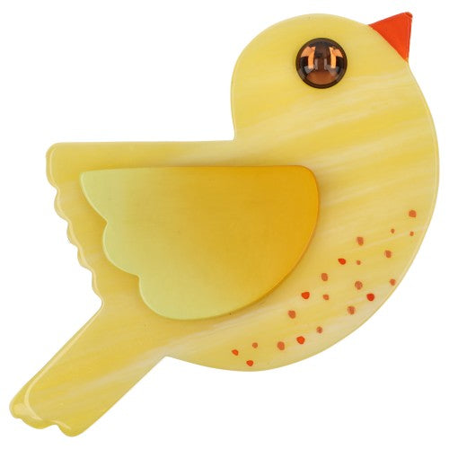 Light Yellow  Paloma Brooch GM