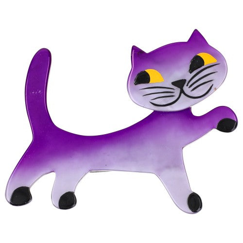 Parma Purple Titi Cat Brooch