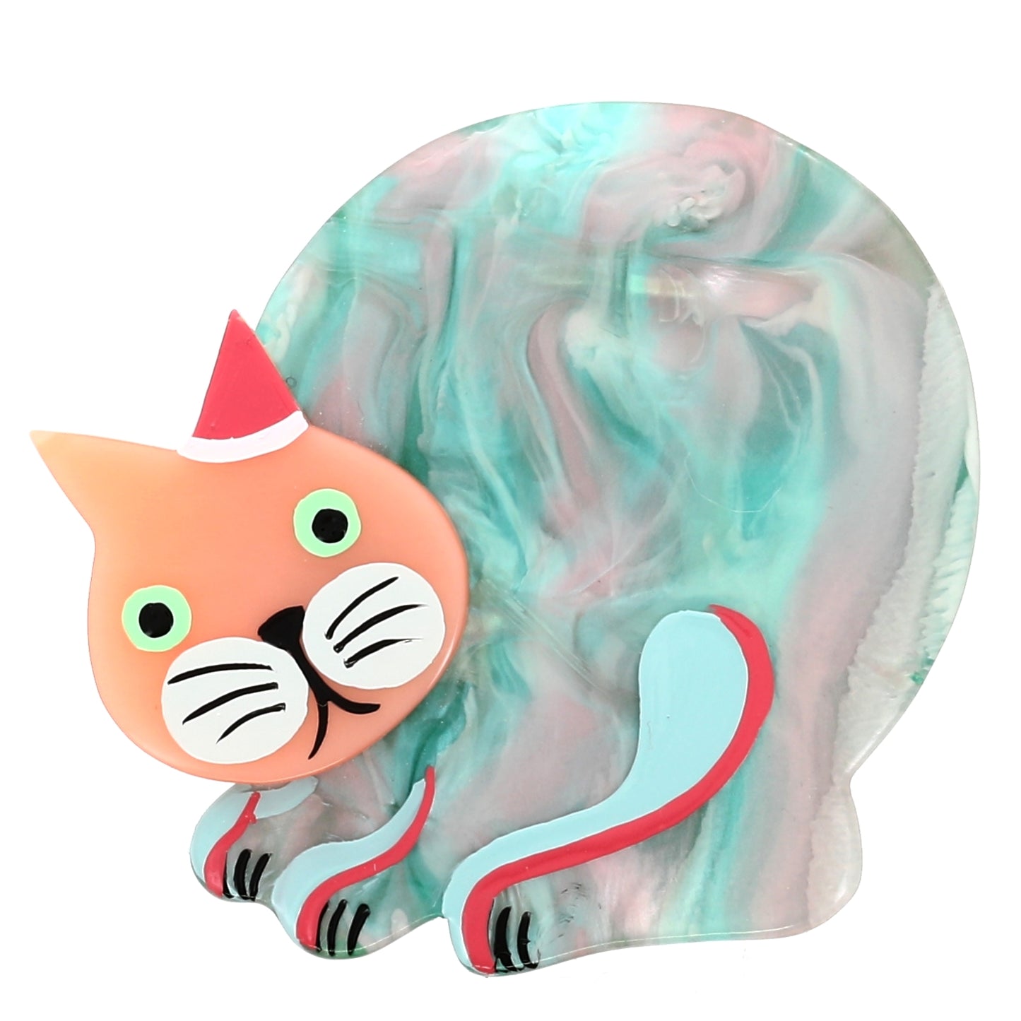 Boreal Sitting Cat Decor Brooch